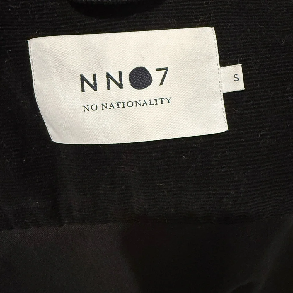 NN07 Black Corduroy Shirt Jacket - Picture 3 of 4